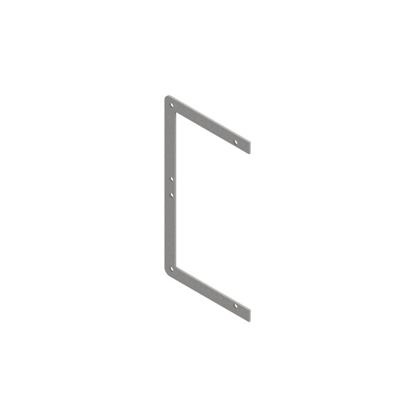 Drop Hanger, 12-1/4 in. L x 6-1/2 in. W x 3 in. H, Stainless Steel
